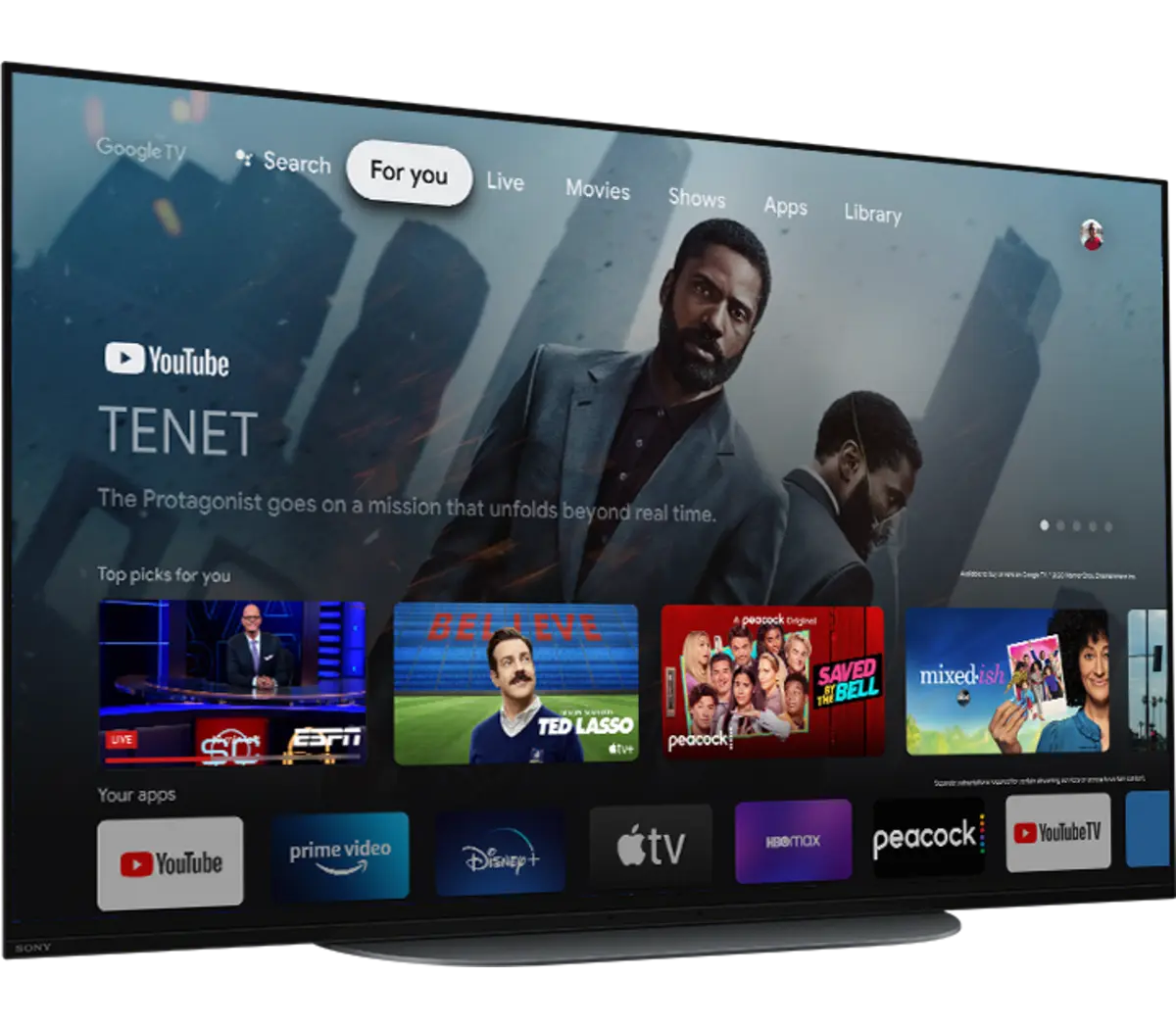 Sony BRAVIA XR 42” Class A90K 4K HDR OLED TV with Google TV (2022)