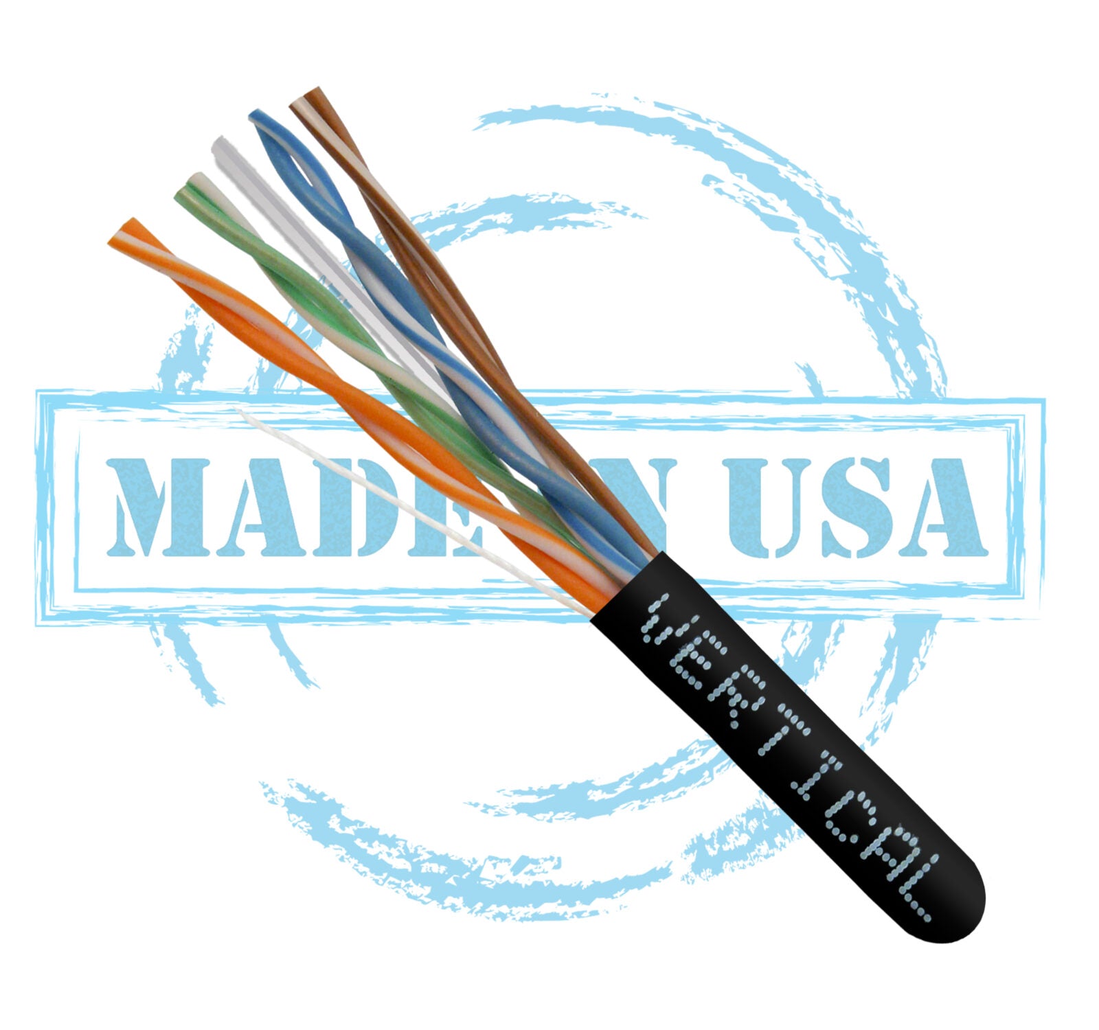 Vertical Cable CAT6 UTP CMP (Plenum-Rated) 1000ft Spool