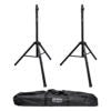 Earthquake 2B-ST35M v2 ONE PAIR of STEEL DJ speaker stand with 35mm dia. Pole and carrying bag