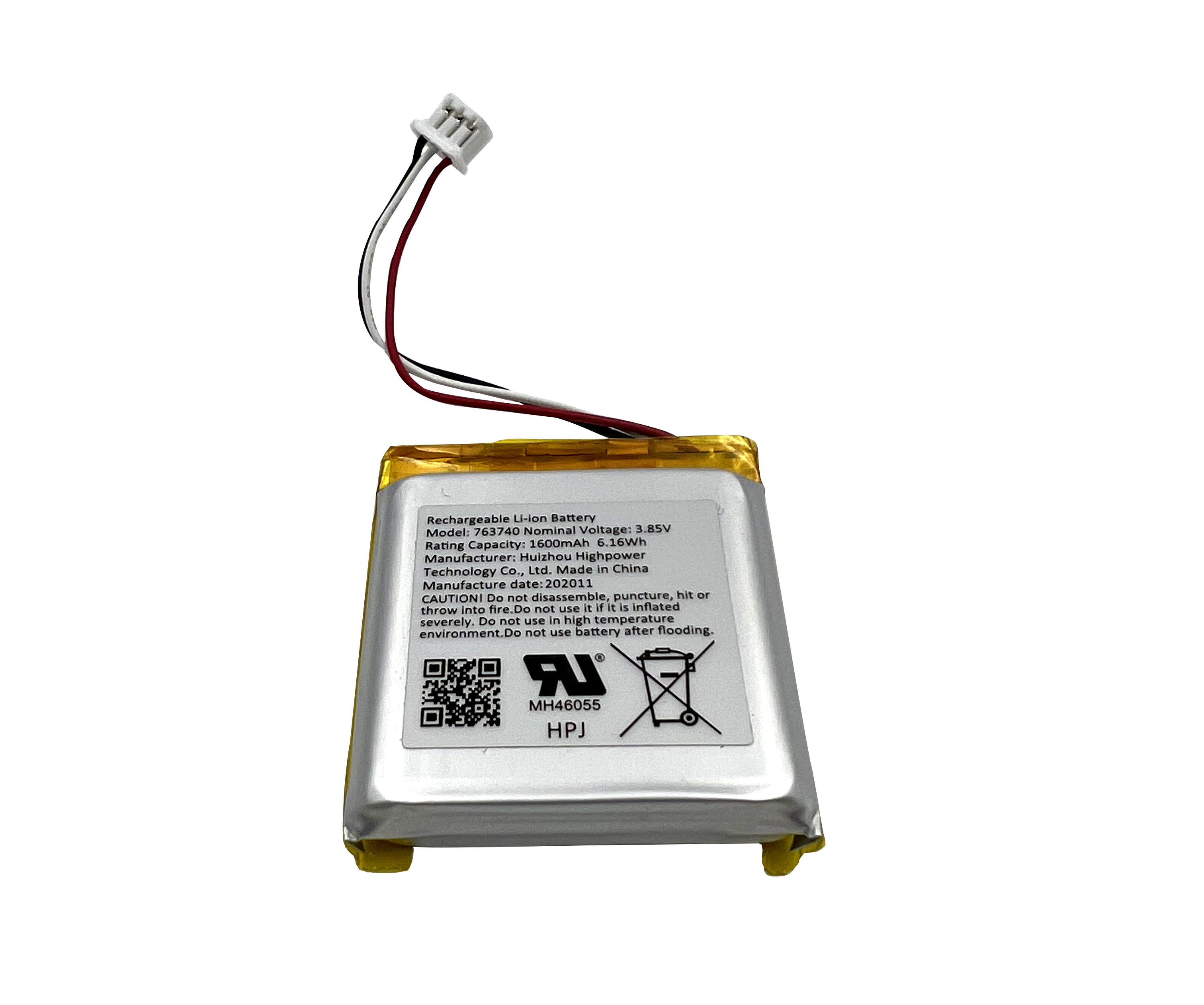 2GIG EDGE panel Replacement Battery 2GIG-EDG-BATT