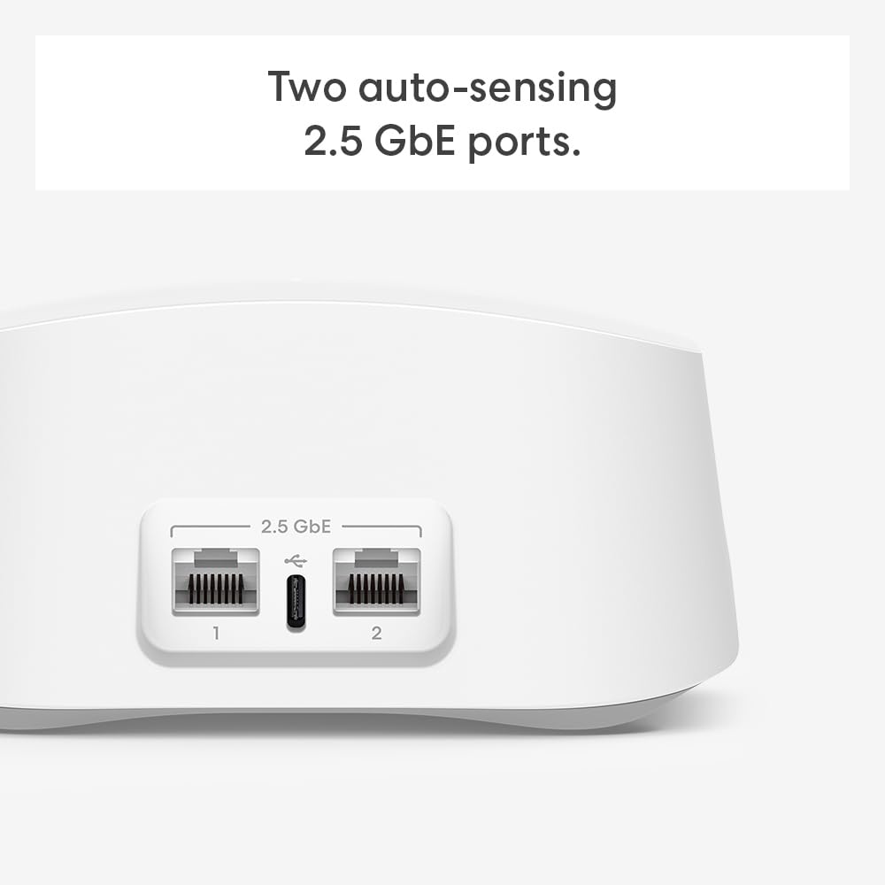 Eero 7 Dual-Band Mesh Wi-Fi 7 router, 1-pack