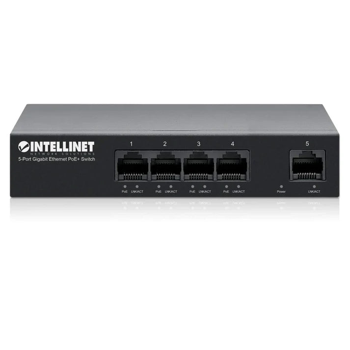Intellinet 561792 5-Port Gigabit Ethernet PoE+ Switch