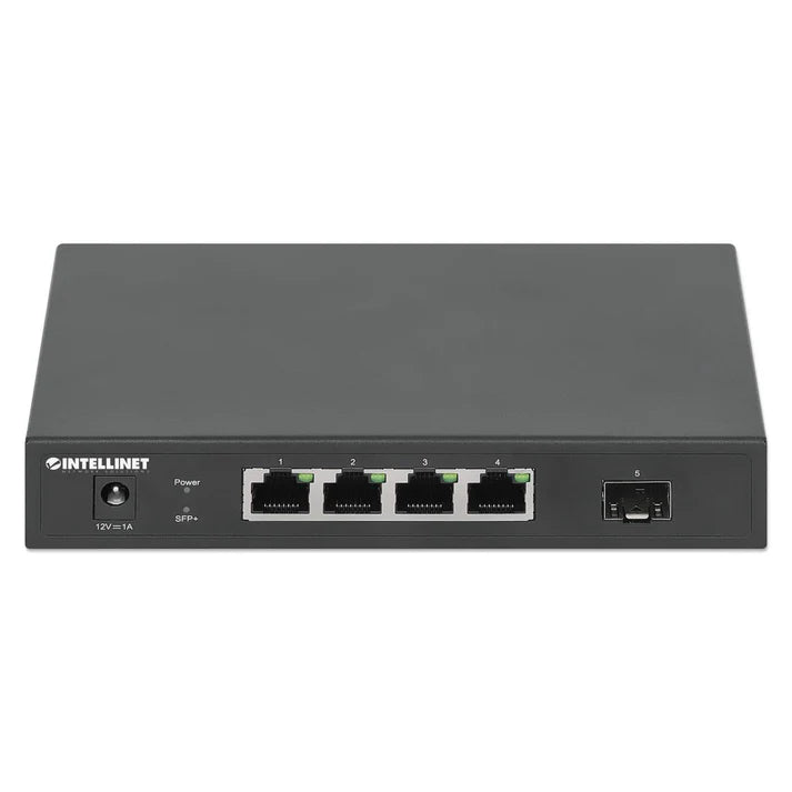 Intellinet 562058  5-Port Switch with 4 x 2.5G Ethernet Ports and 1 SFP+ Uplink
