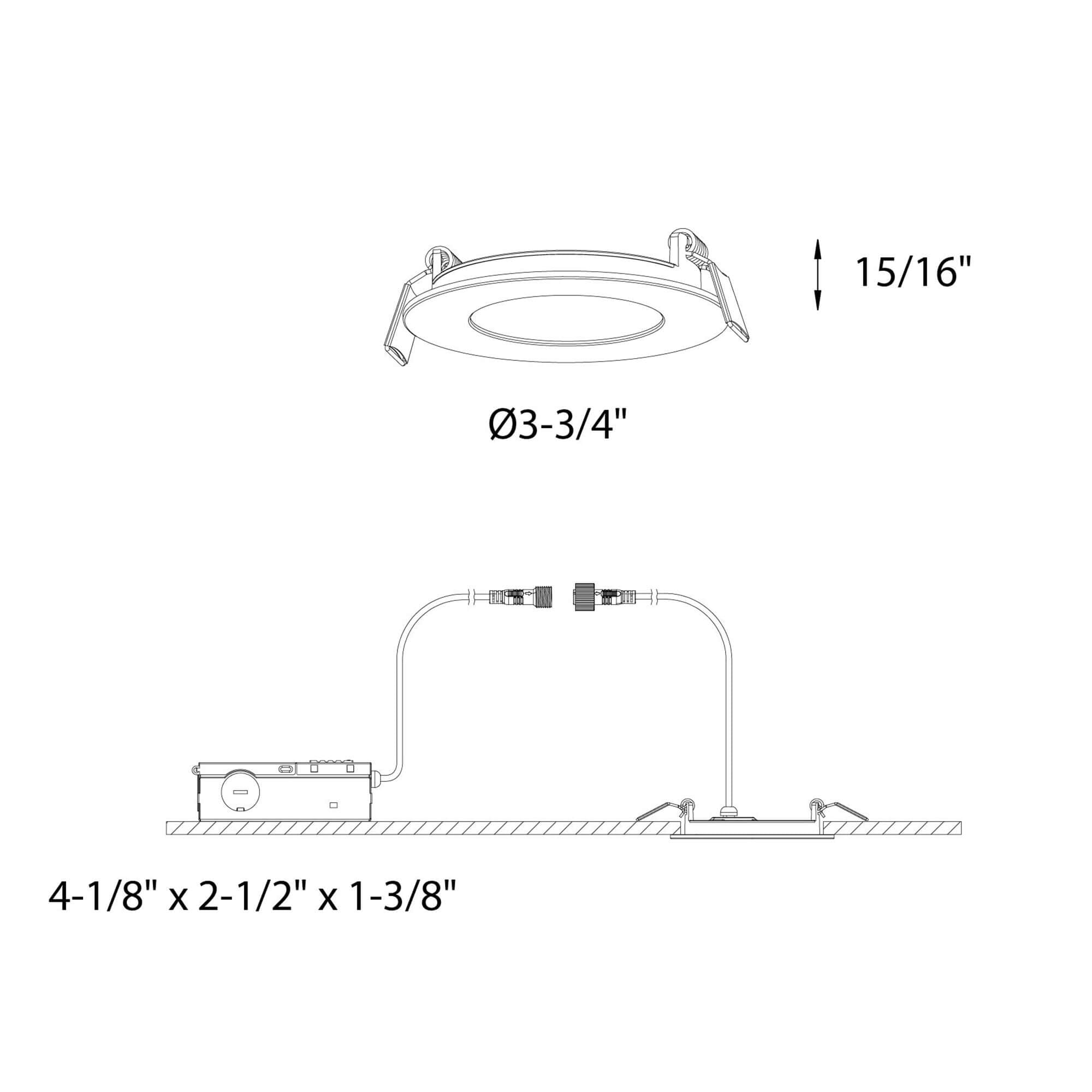 DALS 3″ Round Panel Light 5003-CC
