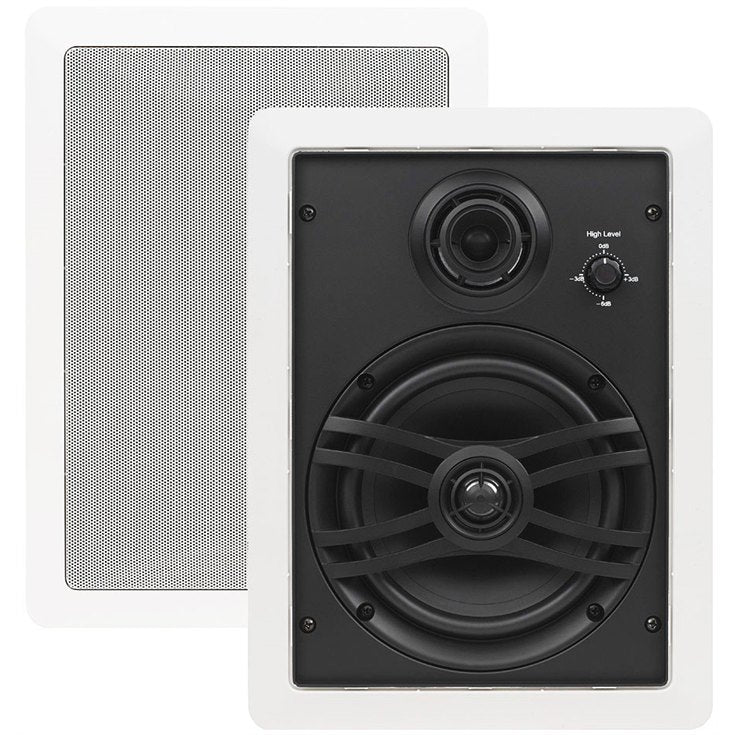 Yamaha NS-IW470 In-Wall Speakers, White (Pair)