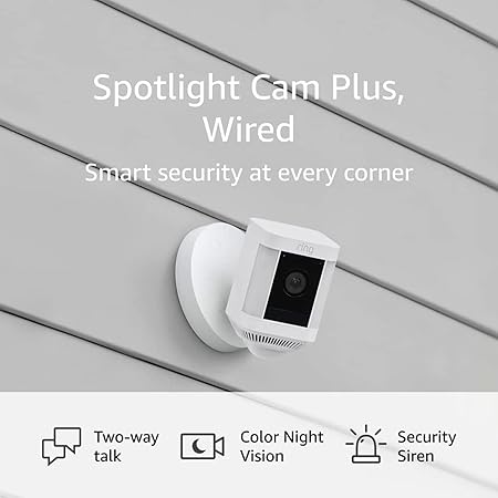 Ring Spotlight Cam Plus, Wired