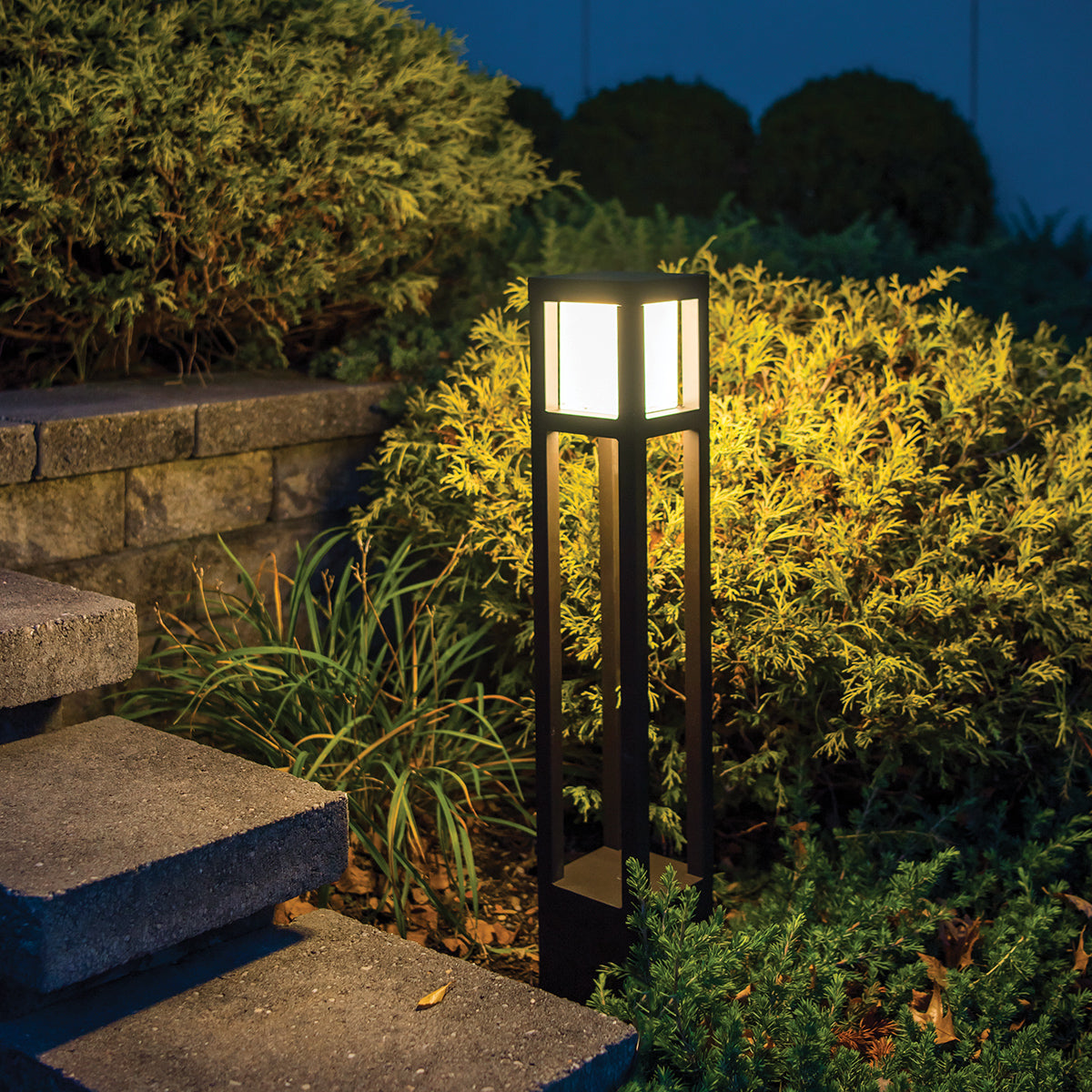 WAC Lighting Tower LED Bollard, 2700K