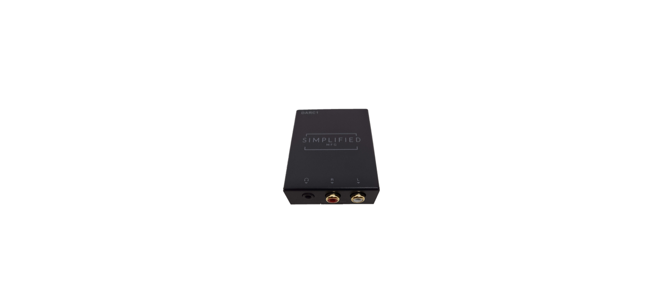 Simplified DARC1 ARC Audio Extractor with Downmix to Stereo