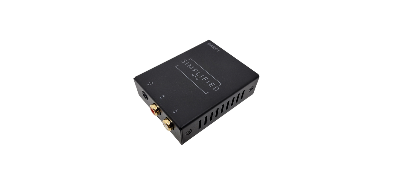 Simplified DARC1 ARC Audio Extractor with Downmix to Stereo