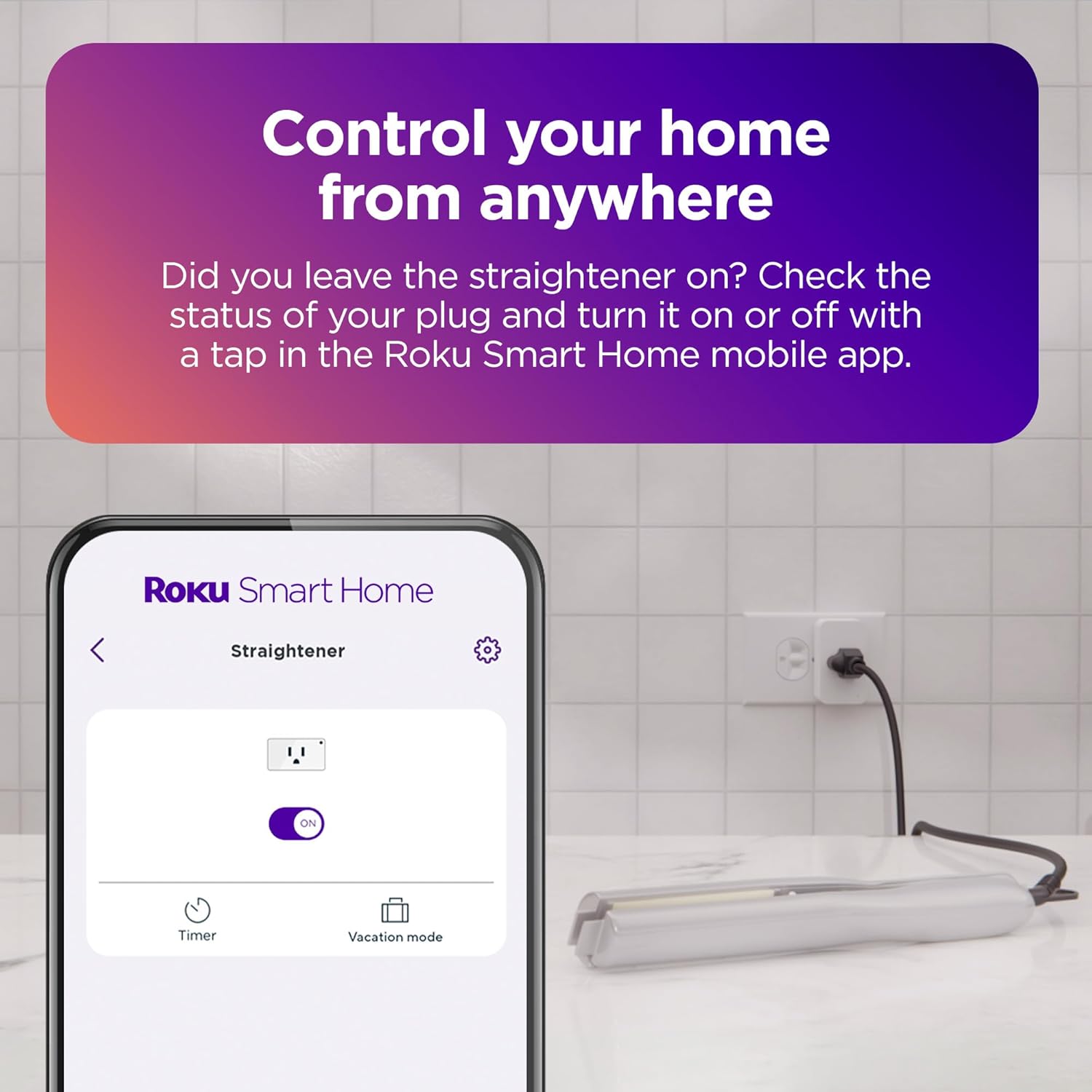 Roku Indoor Smart Plug SE 1 pack
