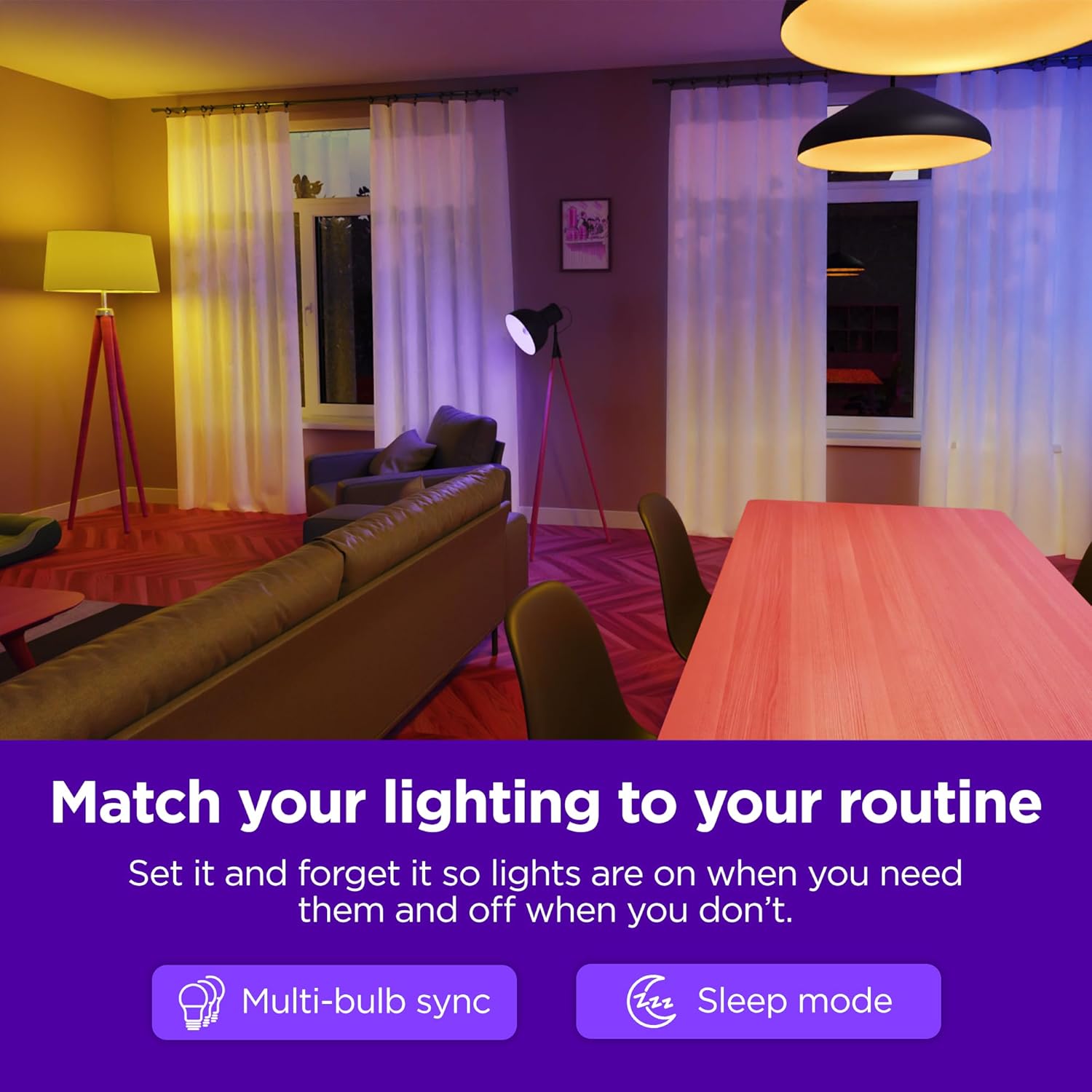 Roku BC1000R Smart Bulb SE A19 Color 1 pack