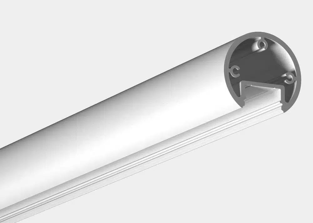 Lumentruss 7850 Series Closet Rod, Aluminum