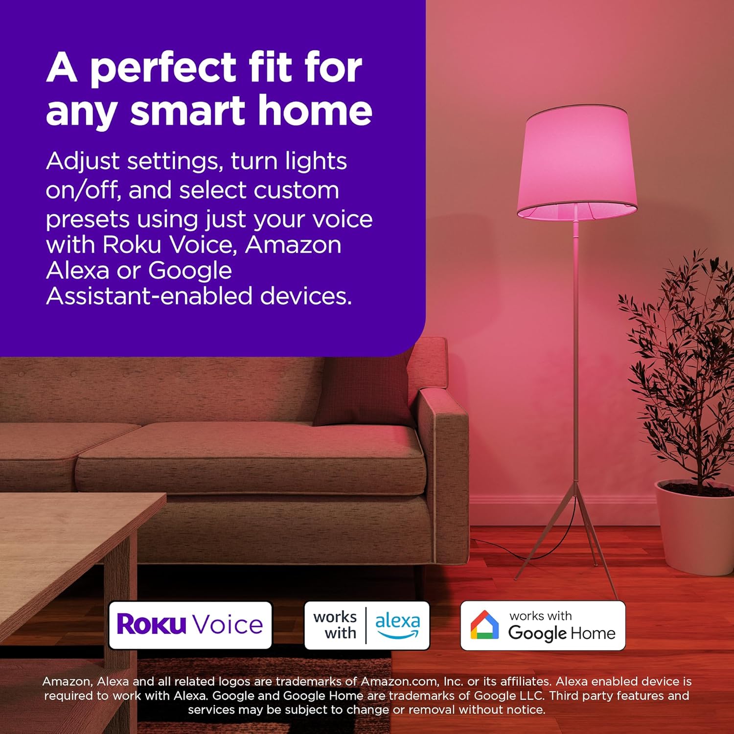 Roku BC1000R Smart Bulb SE A19 Color 1 pack