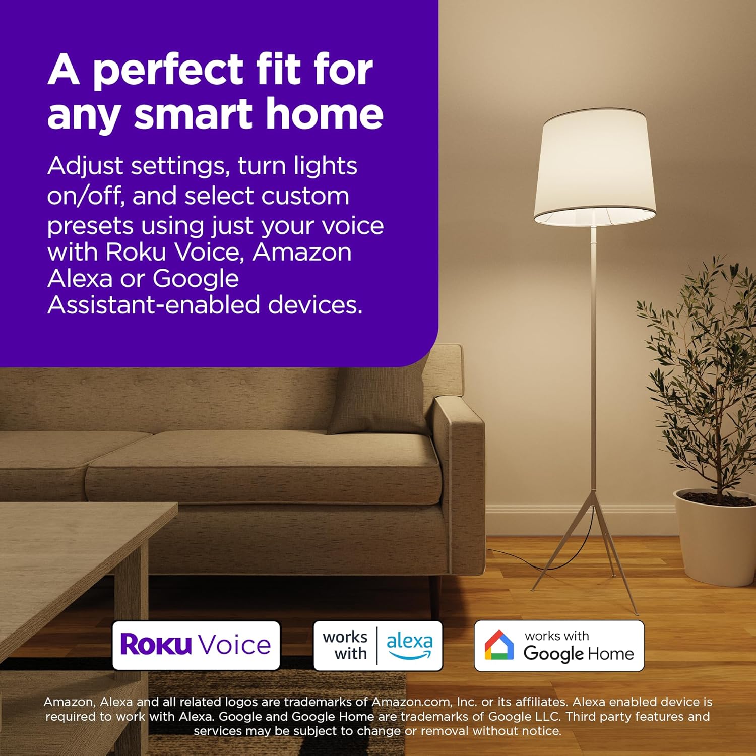 Roku Smart Bulb SE A19 White 1 pack