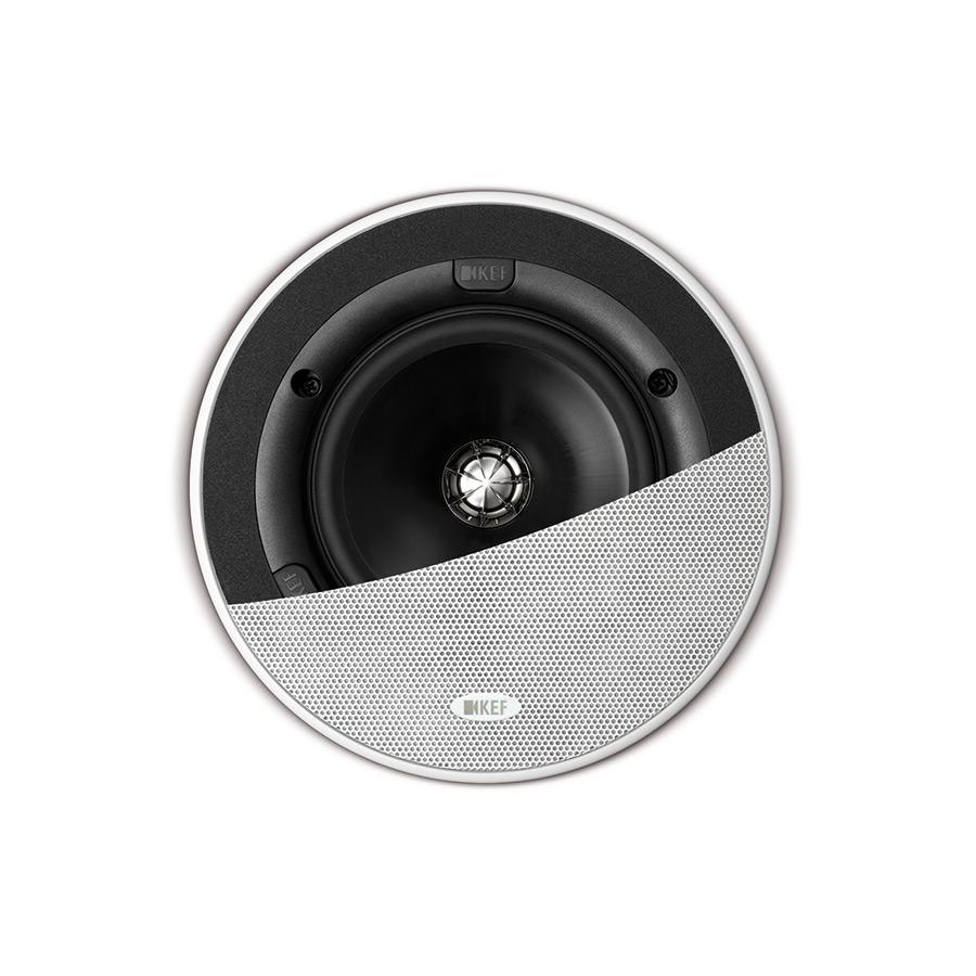 Kef Ci130QR Uni-Q 5.25" Round Speaker White, Each