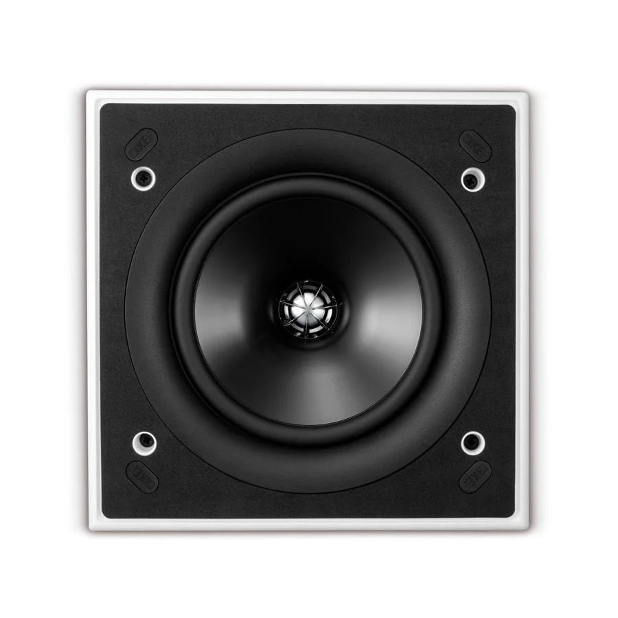 Kef Ci160QS Uni-Q 6.5" Square Speaker White, Each