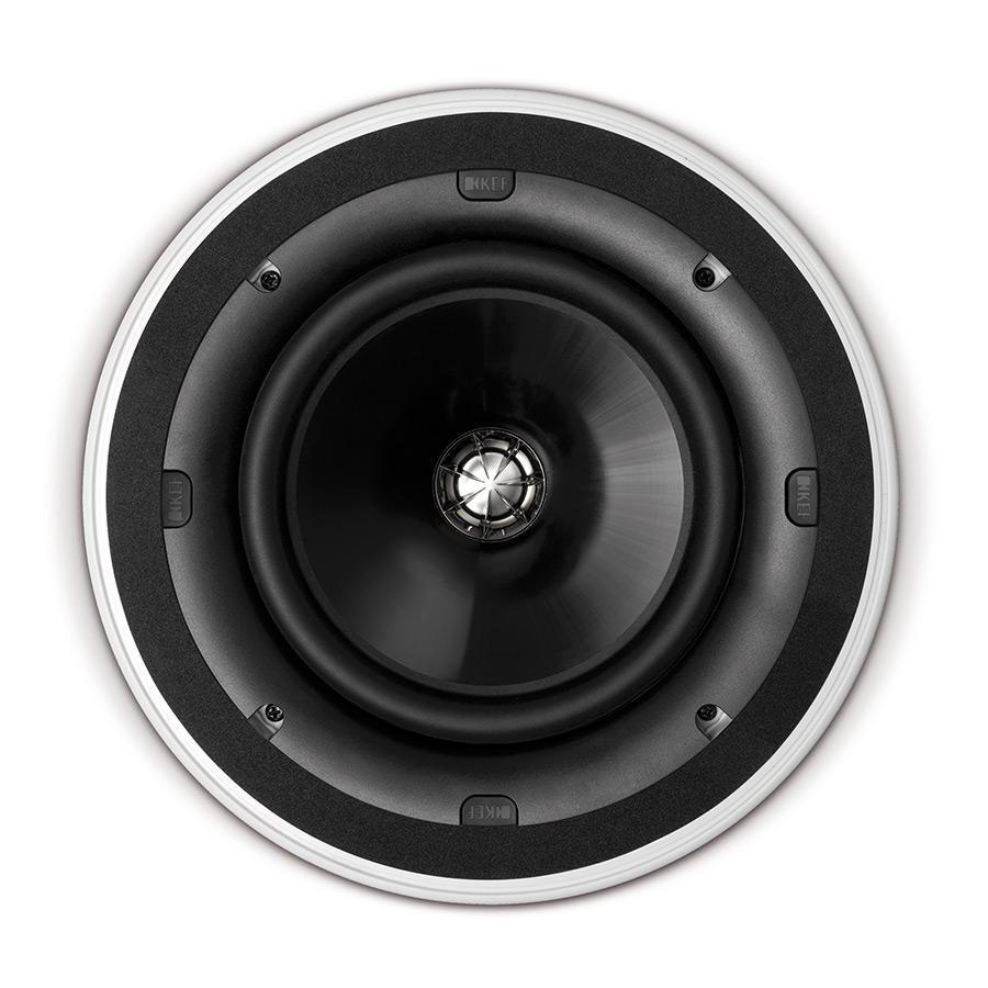 Kef Uni-Q Round Speaker White Ci200QR, Each