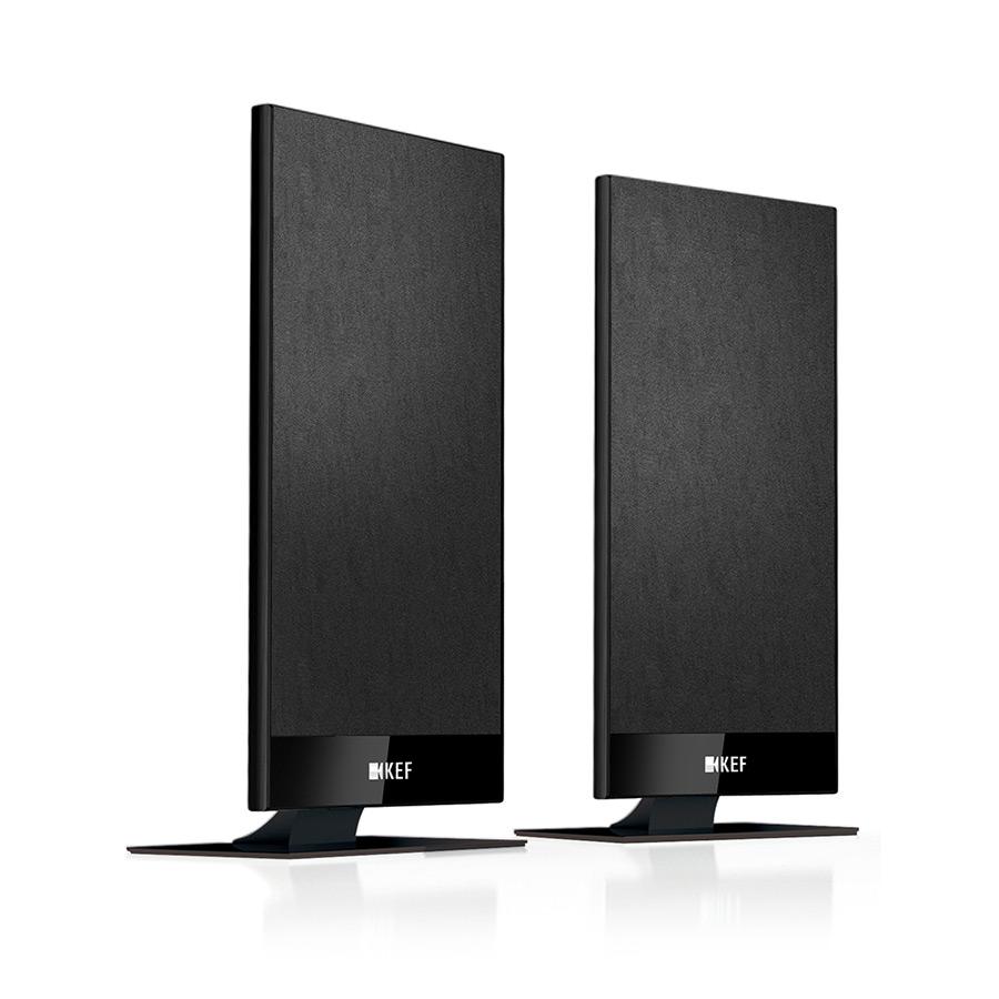 Kef T101 Ultra-Thin Satellite Speaker Black T101BL, Pair