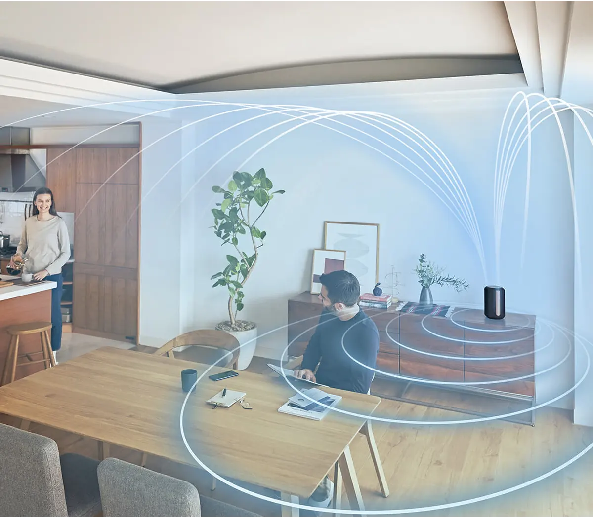 Sony SRS-RA3000 Wi-Fi Enabled 360 Reality Audio Speaker, Each