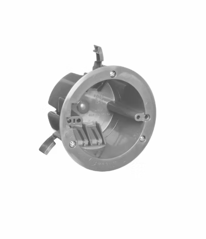 Dynotech 402718 Old Work Round Ceiling Box with Grounding