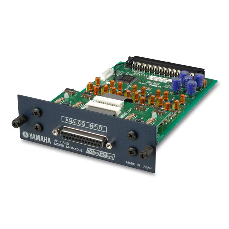 Yamaha CIS MY8-AD96 8-CH, 24-bit/96kHz Analog Line-Level Input Card