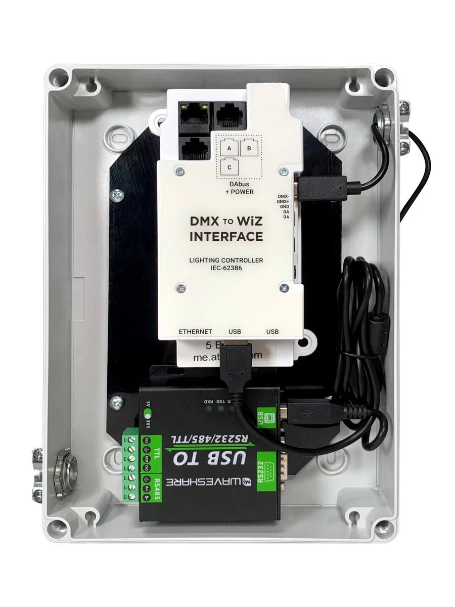 PureEdge CW-DMX-7CH DMX To WiZ Interface DMX 512 To WiZ Interfacing Module