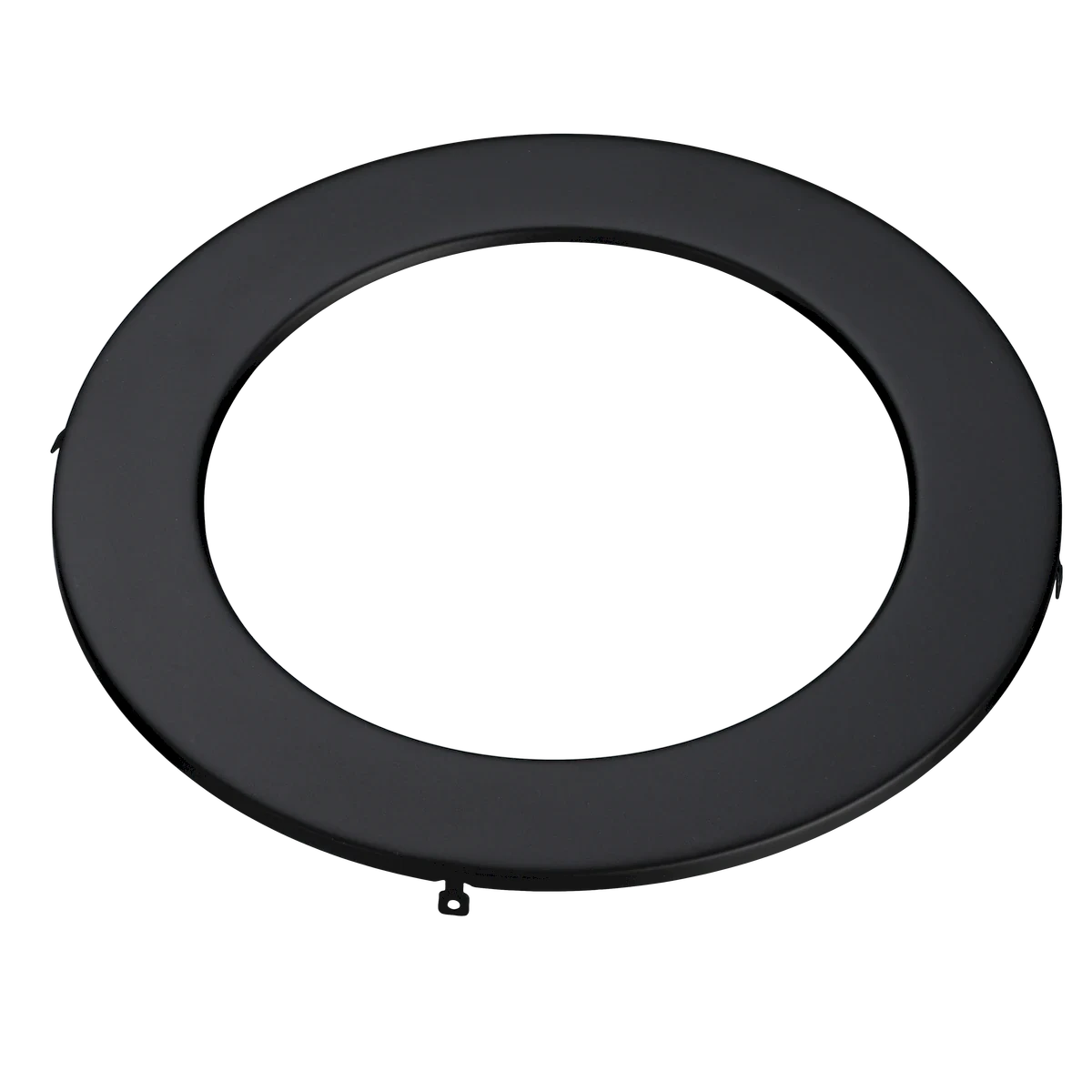 Proluxe PLX-BR-5CCT-6-TRIM-RD-BK BRIO 6" ROUND CLIP ON TRIM IN BLACK FINISH