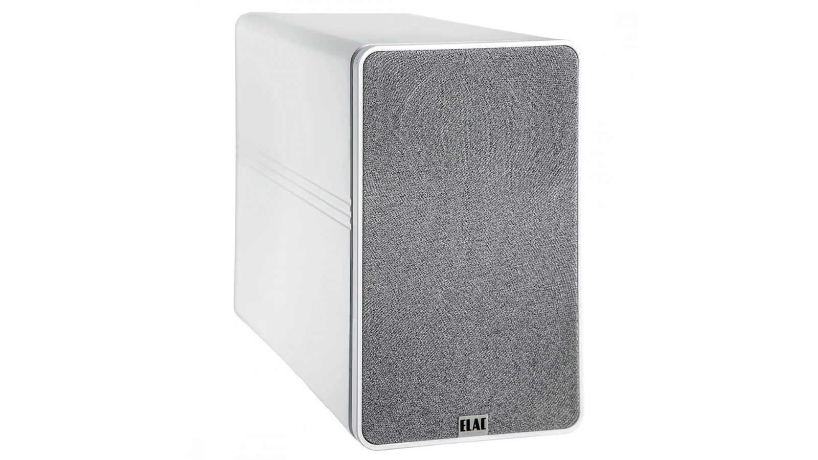 Elac 4.5" Line 300 2-Way Bookshelf Speakers with Jet 6 Tweeter - Gloss White, Pair