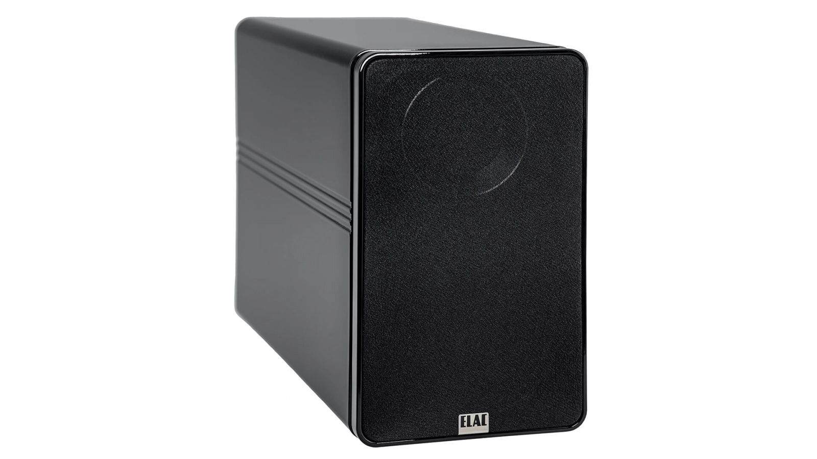 Elac 4.5" Line 300 2-Way Bookshelf Speakers with Jet 6 Tweeter - Gloss Black, Pair