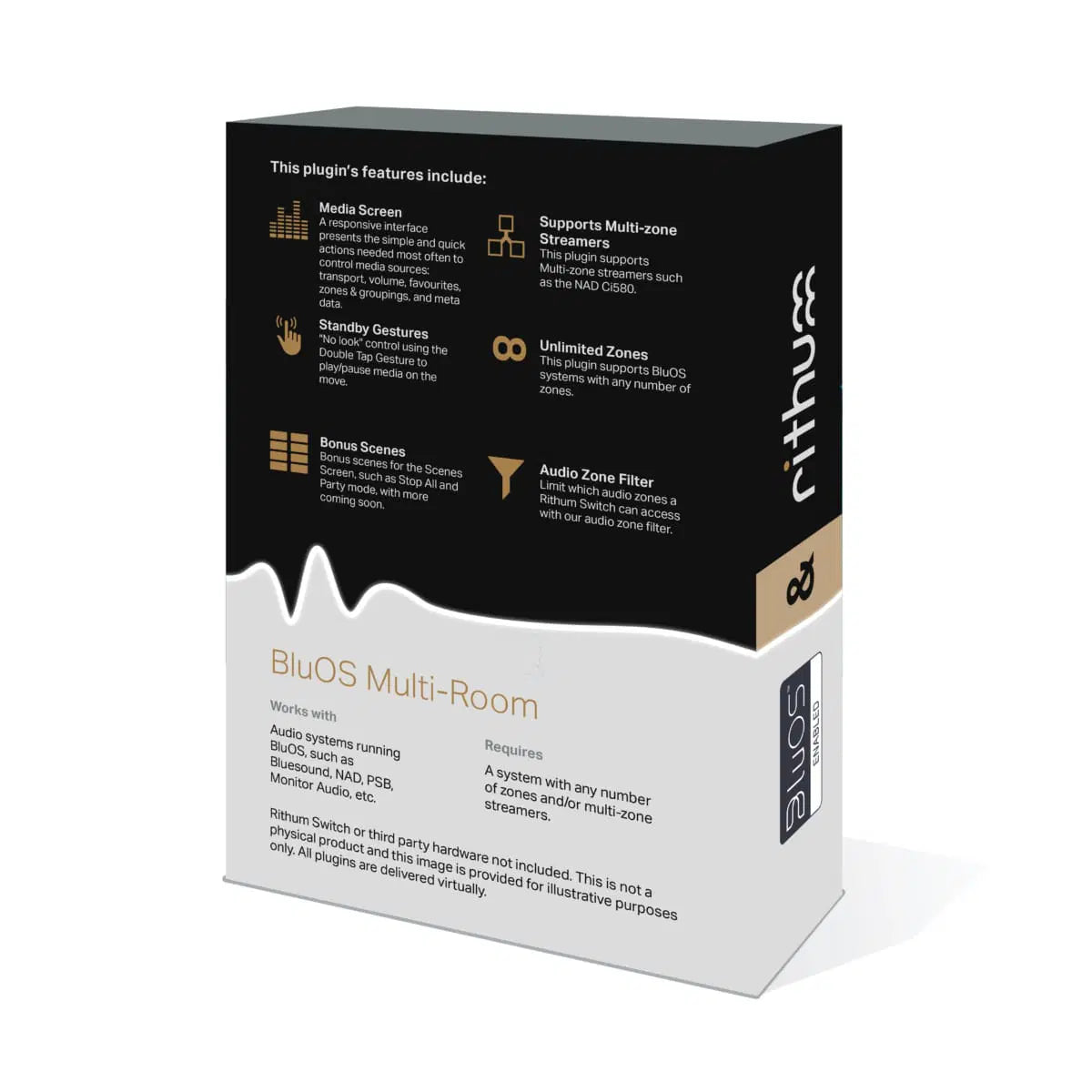 Rithum PLU-BLOS-PRO BluOS Multi-Room Plugins for Rithum Switch