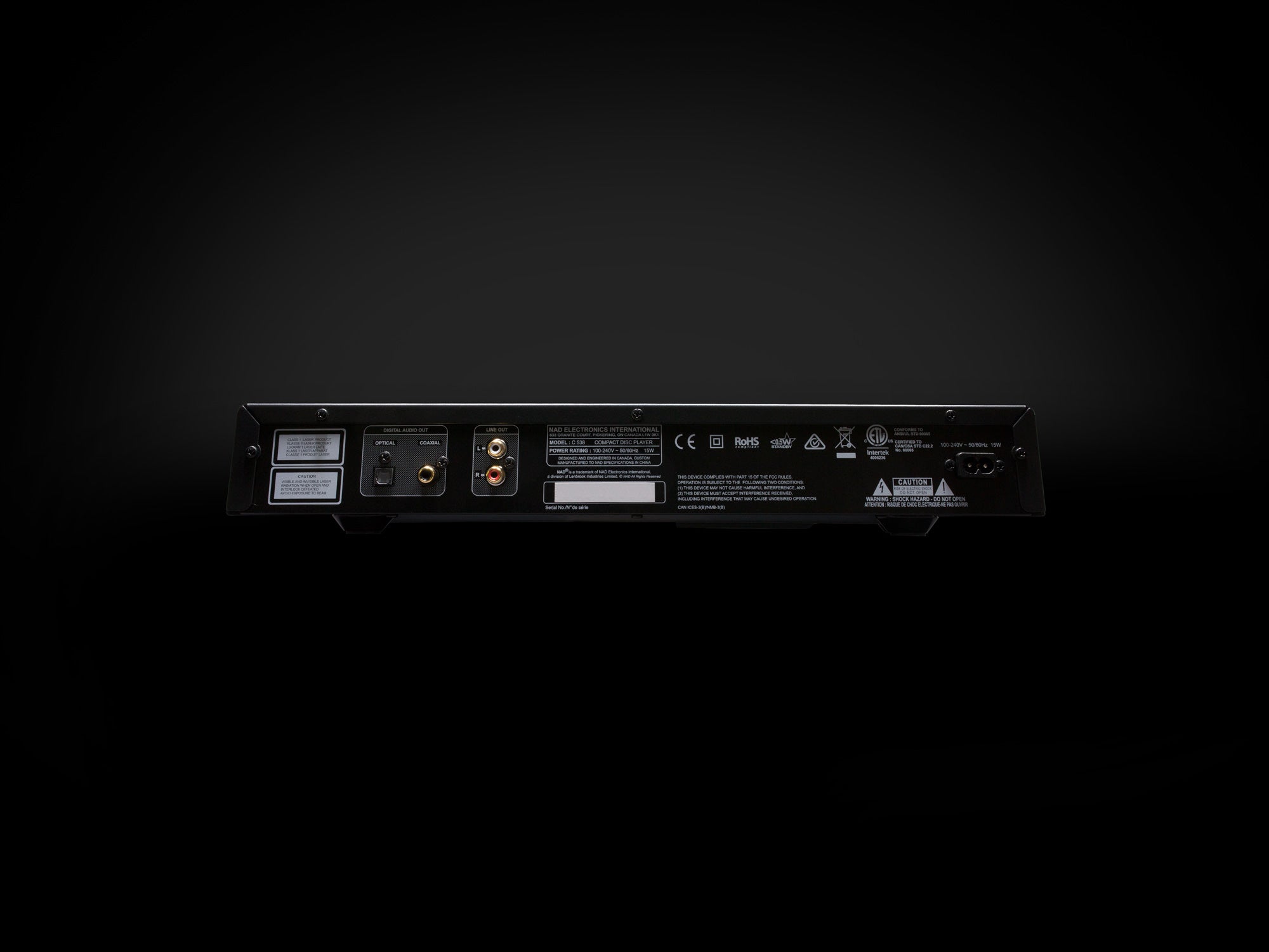 NAD C 538 Compact Disc Player