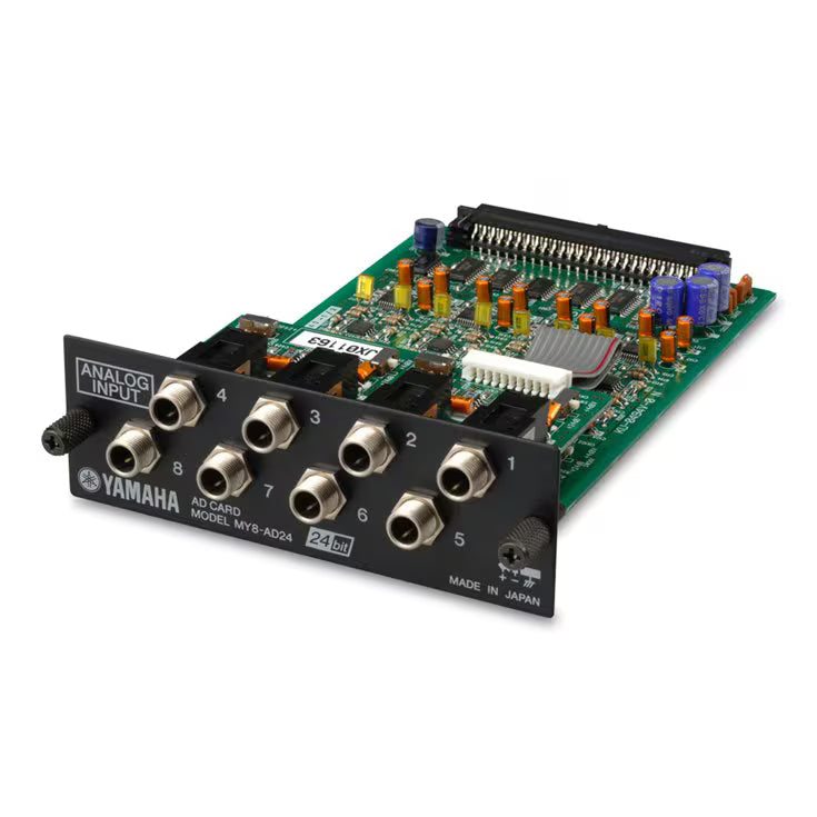 Yamaha CIS MY8-AD24 8-CH, Line-Level Analog Input Card