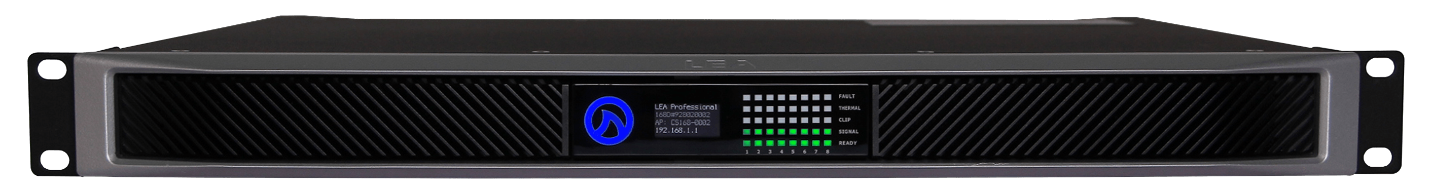 LEA CS168D Smart AMP With Dante | 8 CH | 160 Watts Per Channel