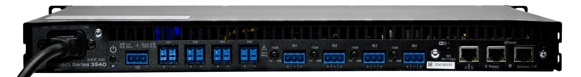 LEA CS354D Smart AMP | 4 Channels | 350 Watts Per Channel