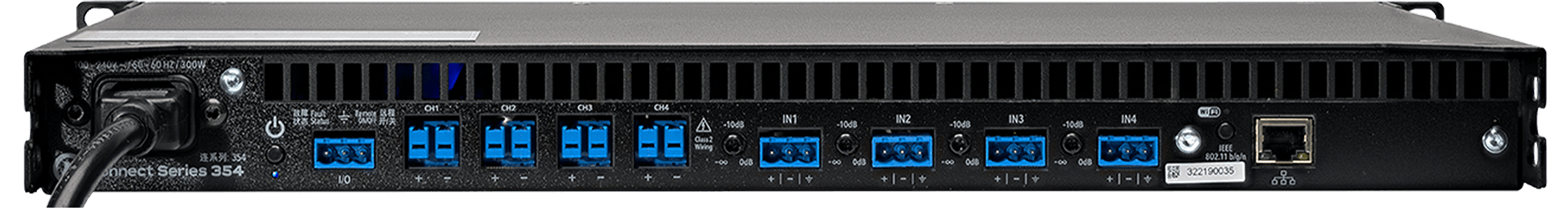 LEA CS354 Smart AMP | 4 Channels | 350 Watts Per Channel