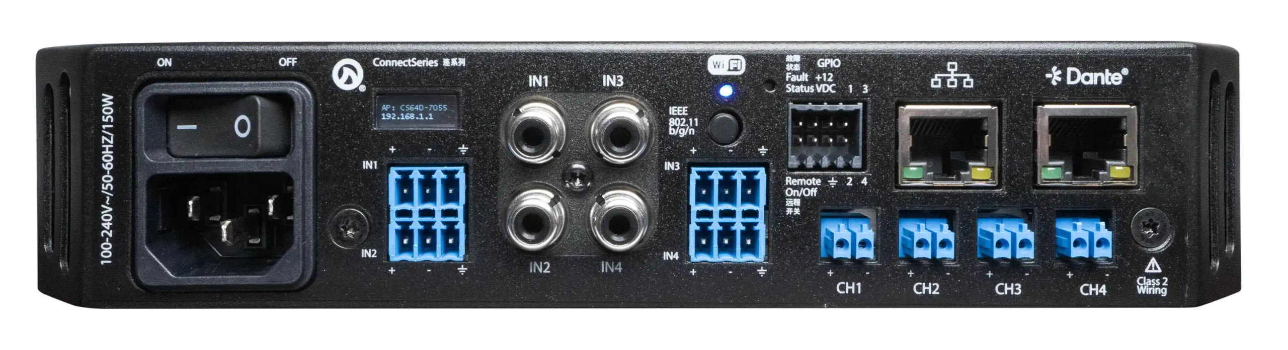 LEA CS64D Smart AMP | 4 Channels | 60 Watts Per Channel