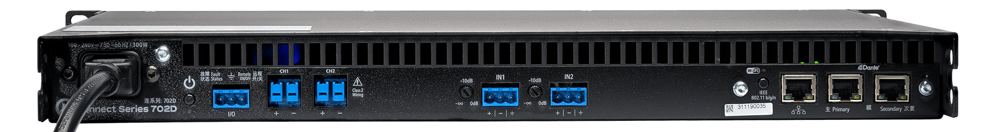 LEA CS702D Smart AMP | 2 Channels | 700 Watts Per Channel