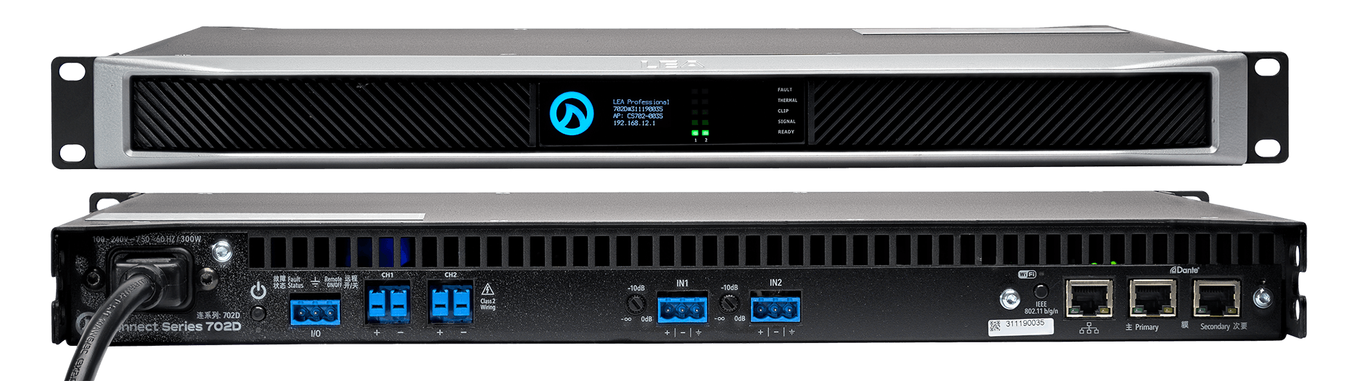 LEA CS702D Smart AMP | 2 Channels | 700 Watts Per Channel