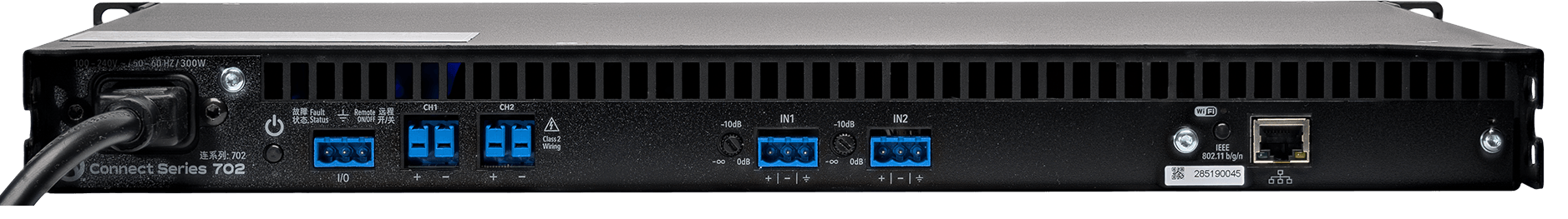 LEA CS702-G Smart AMP| 2 Channels| 700 Watts Per Channel