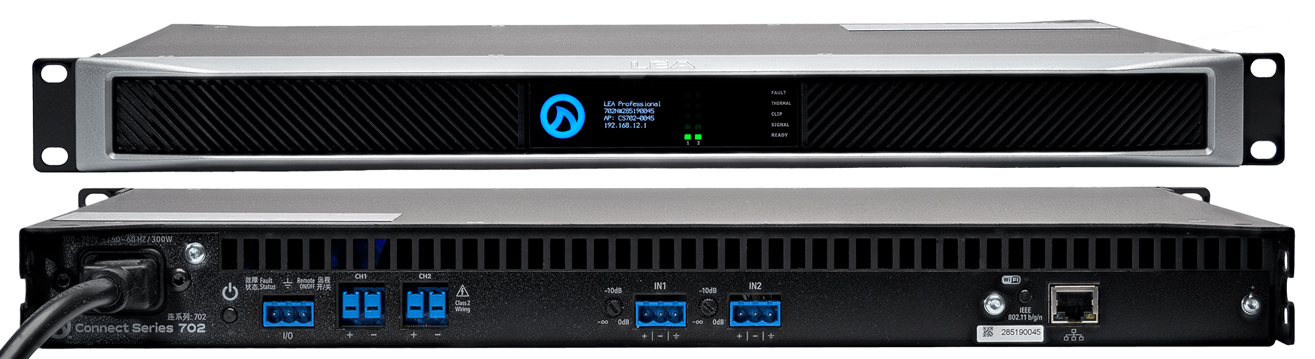 LEA CS702 Smart AMP | 2 Channels | 700 Watts Per Channel