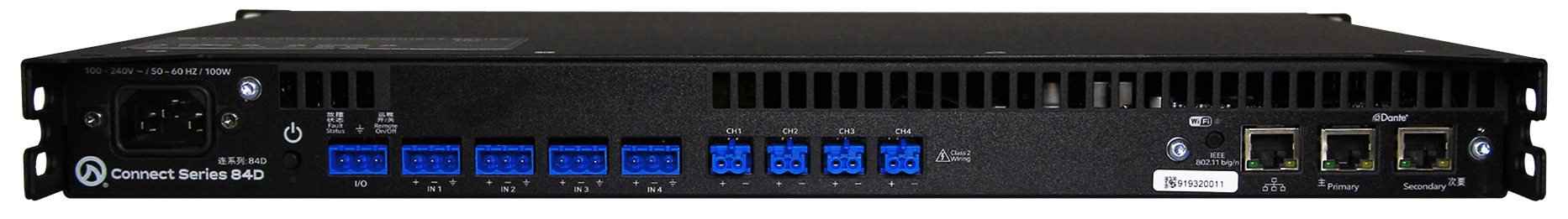 LEA CS84D Smart AMP | 4 Channels | 80 Watts Per Channel