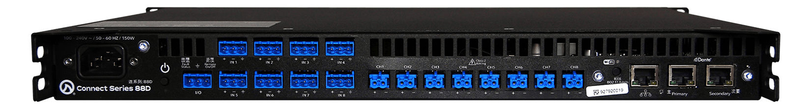 LEA CS88D Smart AMP | 8 Channels | 80 Watts Per Channel