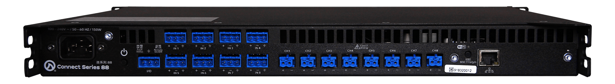 LEA CS88 Smart AMP | 8 Channels | 80 Watts Per Channel