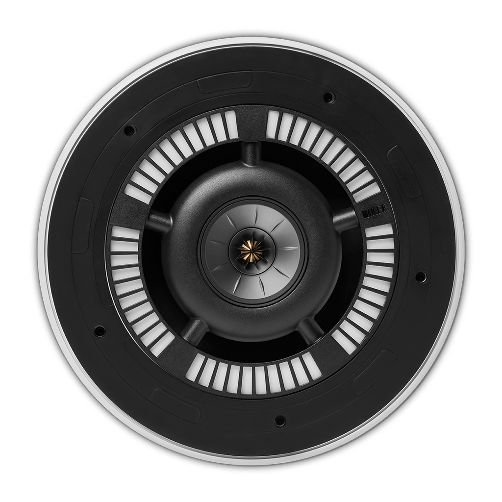 Kef Three way 10" Meta In-ceiling LCR White Ci250RRM-THX, Each