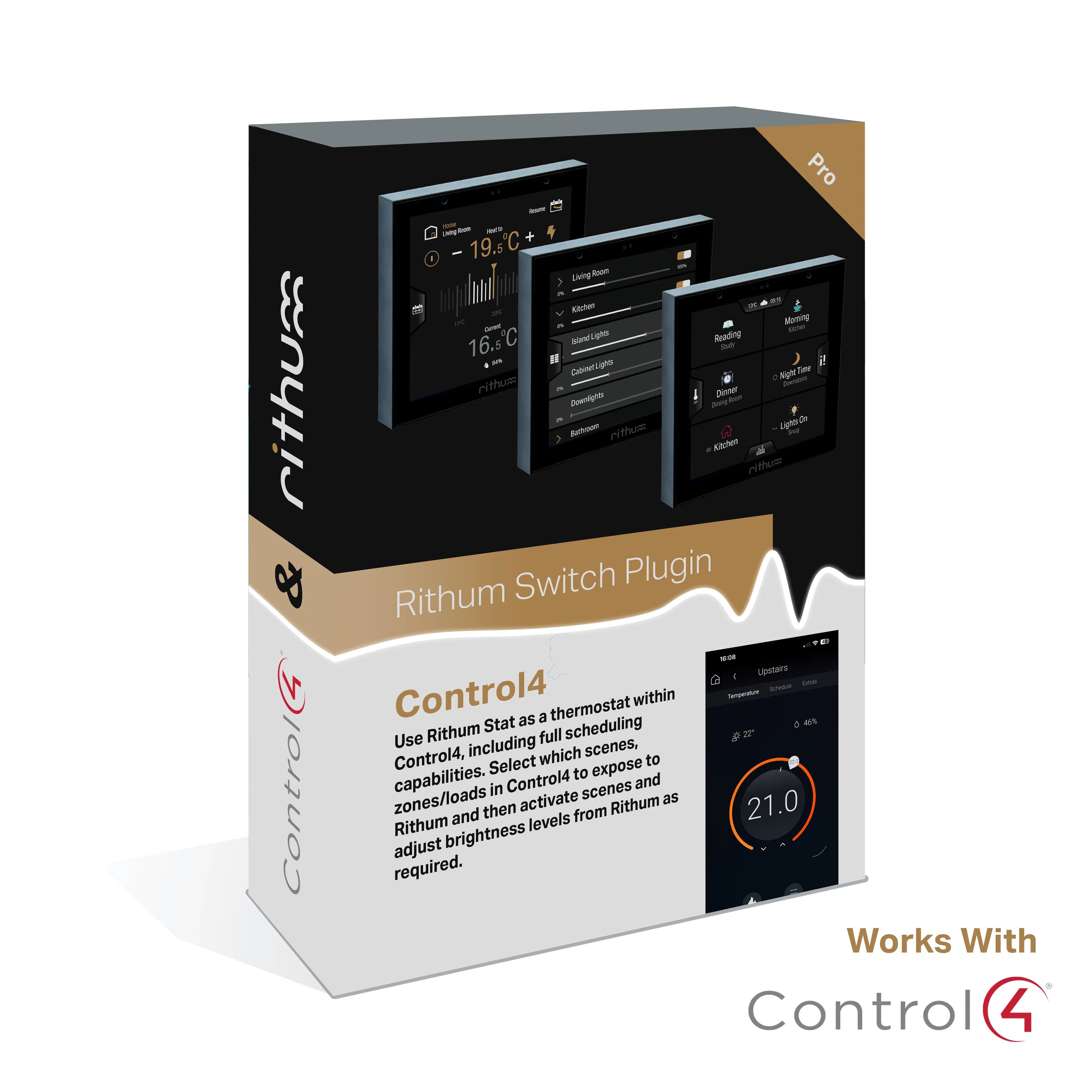 Rithum PLU-C4 Control4 Plugins for Rithum Switch