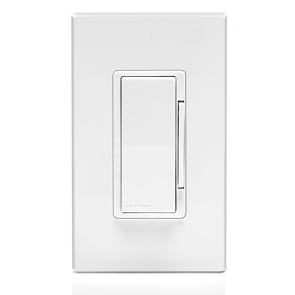 Leviton DD00R-DLZ Decora Smart Dimmer Switch Companion for Multi-Location Dimming with Locator LED, 120/277VAC, 60Hz