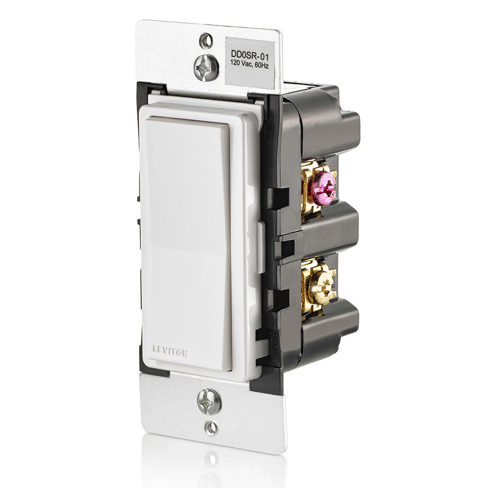 Leviton DD0SR-1Z Decora Smart Switch Companion for Multi-Location Switching, 120VAC, 60Hz