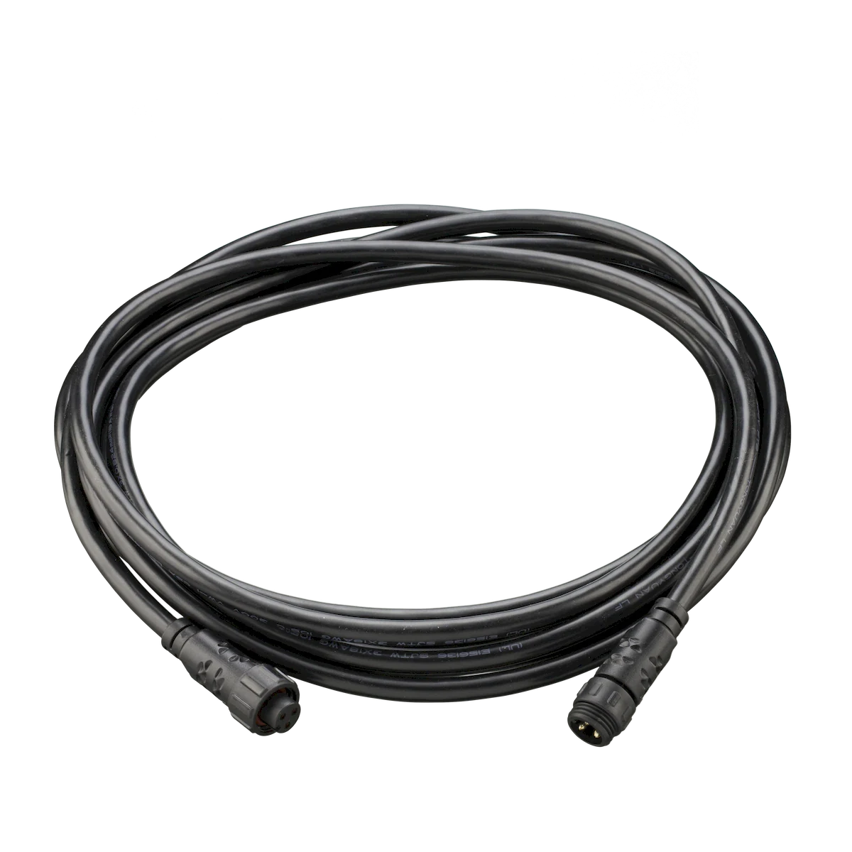 Proluxe PLX-DMX-JUMP15FT 15FT SHIELDED SIGNAL CABLE, BK INTERCONNECTABLE,MALE & FEMALE TWIST CONNECTORS