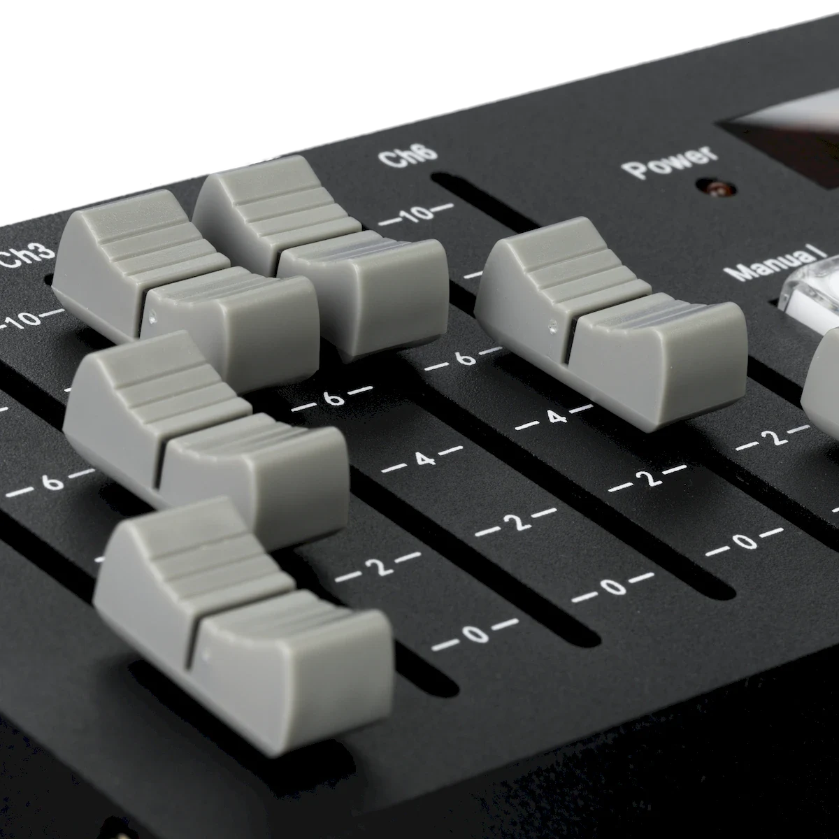 Proluxe DMX512 Slider Controller, 30CH, 6 slide, 9-12V DC input