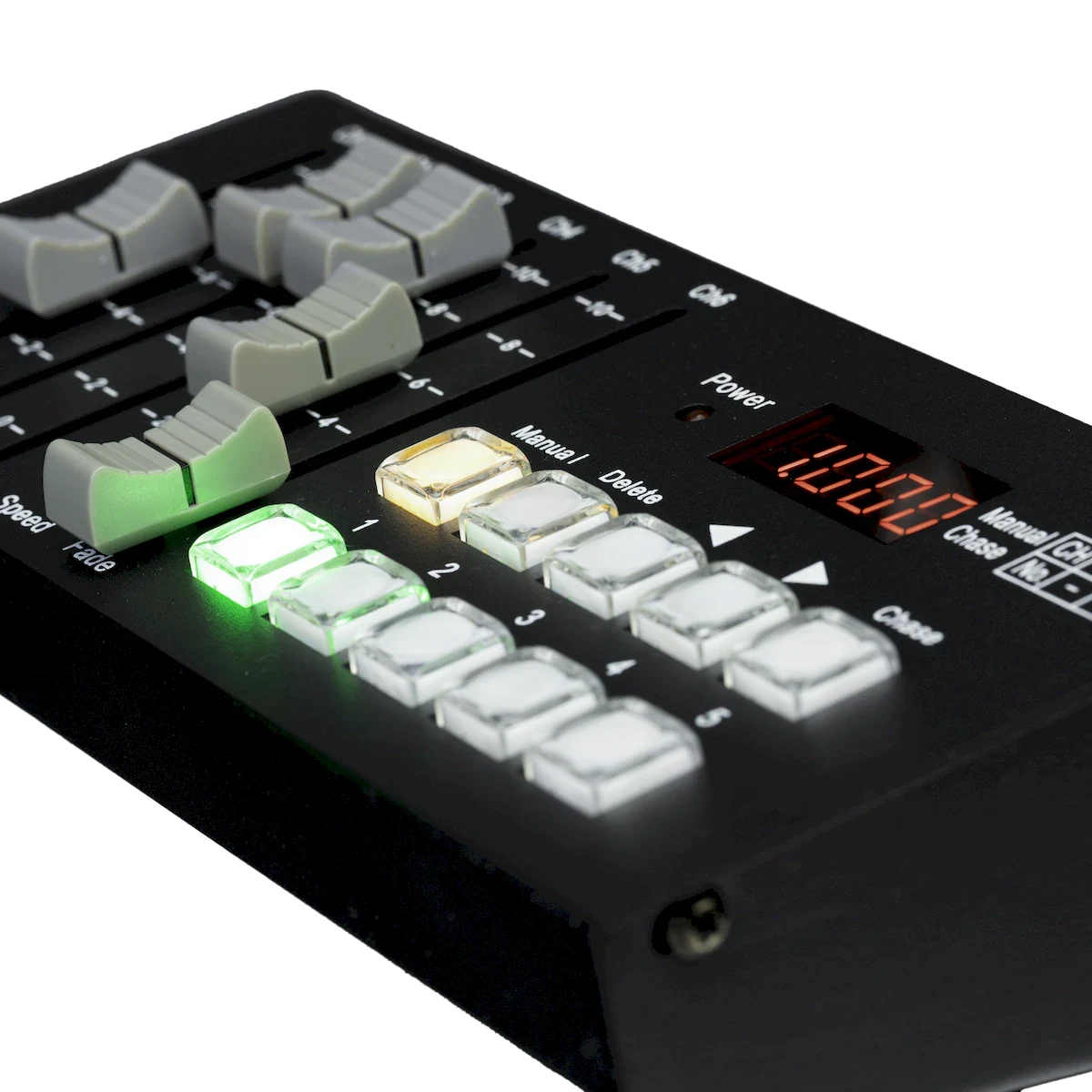 Proluxe DMX512 Slider Controller, 30CH, 6 slide, 9-12V DC input